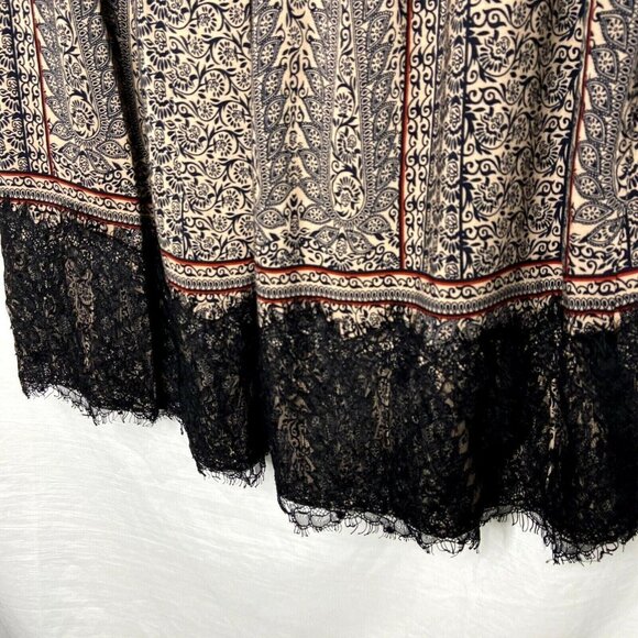 Anthropologie Vanessa Virginia Augusta Boho Blouse Size Small off the shoulder - Picture 6 of 11